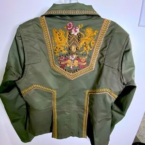 Sugar Lips Jacket, size L, khaki green